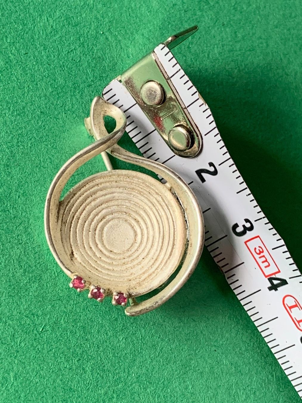 Broches & Aiguilles: Silberbrosche Notenschlüssel abstrakt – D'occasion à Laufen par Bellebellezza 1