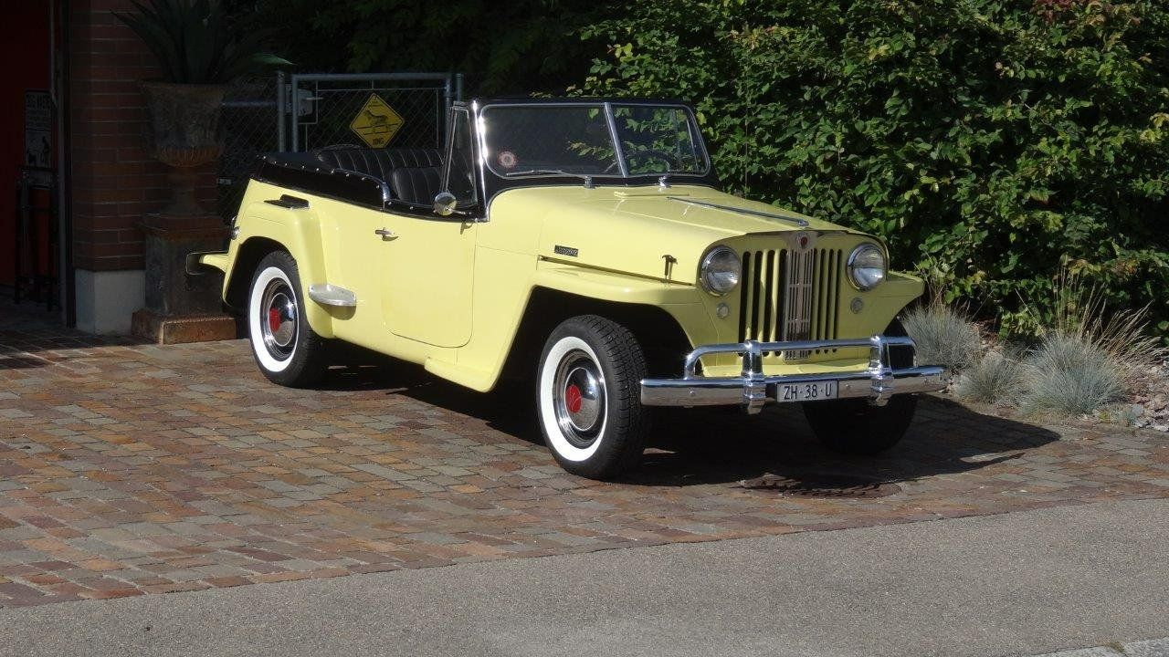 Jeep Automobili: Willys Jeepster  1948 – Usato da Au ZH venduto da Karussell 2