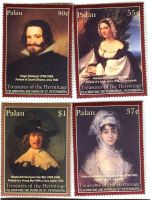 Briefmarken Malerei Francisco de Goya, Diego Velázquez Palau