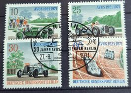 BERLIN 1971 MICHEL Série 397 - 400 ʘ ET