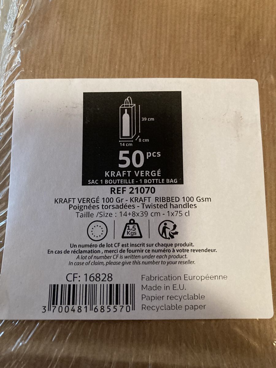 Sacs: Tasche Geschenktasche Flasche Restposten – Neuf avec emballage d'origine à Aarwangen par to-hirschi 2