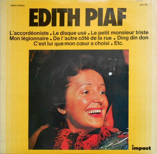 Edith Piaf – Edith Piaf (D'occasion) à Brügg BE pour CHF 3 – avec ...