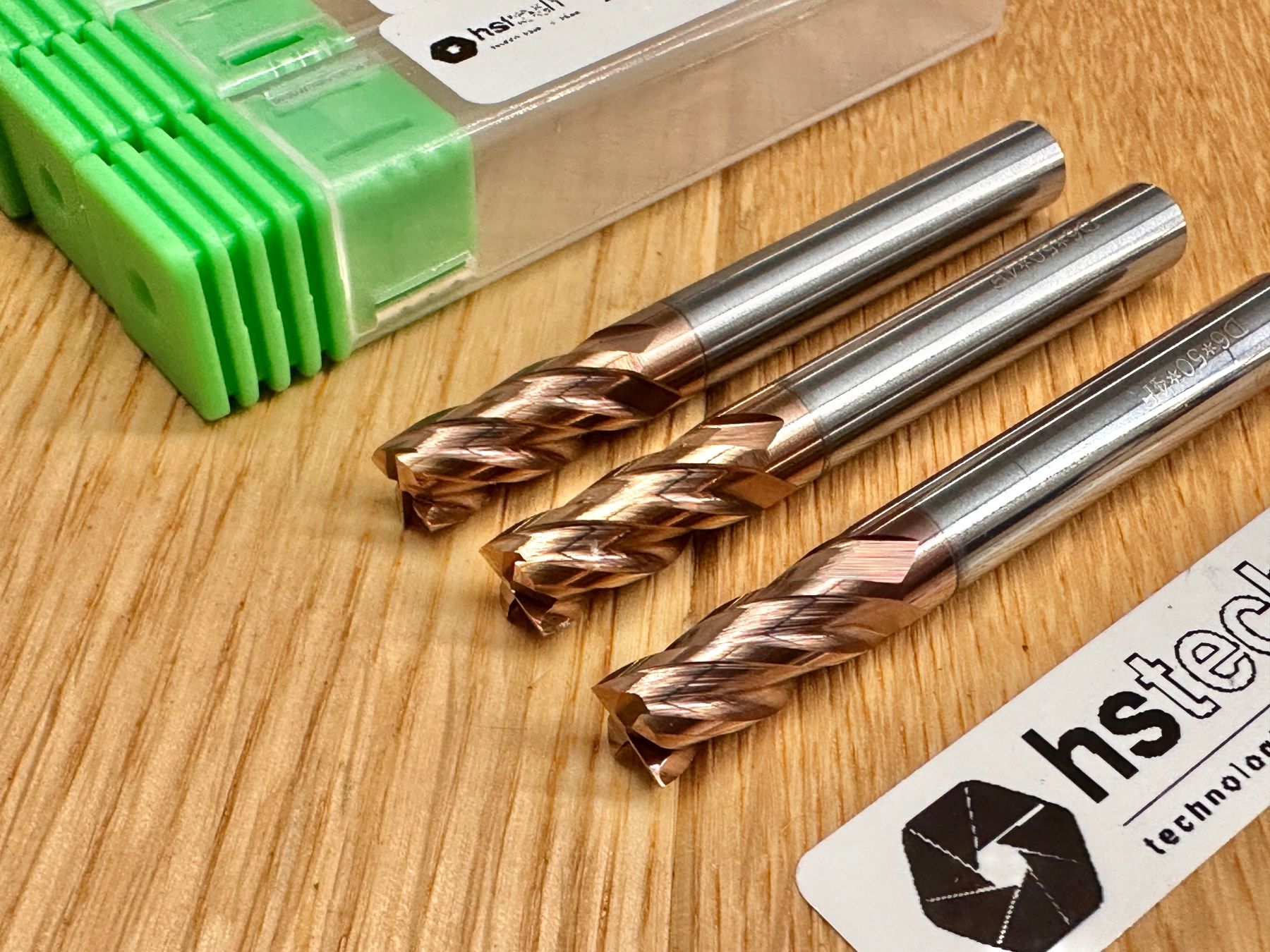 Alle Werkzeuge: VHM Fräser Ø6 >>NEU<< #5.4.5 – Neu und originalverpackt aus Kestenholz von hstech.ch 1
