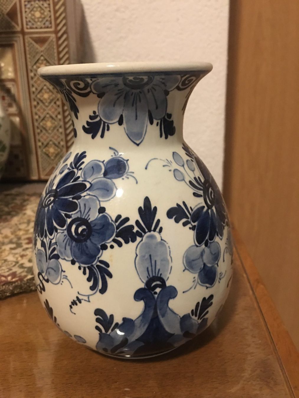 Vasi & Recipienti: Vase echtes Delfter Blau, 1951-1962 – Usato da Eich venduto da Jokove63