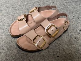 Birkenstock Milano Big Buckle High Shine Gr. 39