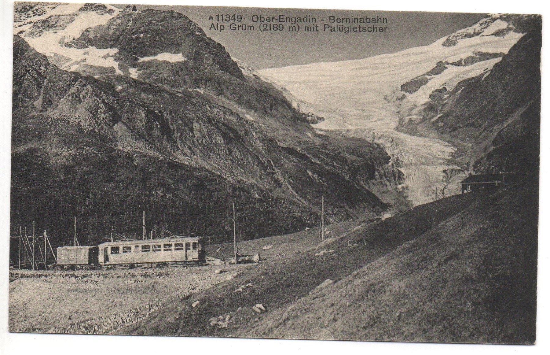 Ansichtskarten: ALP GRÜM Berninabahn – Neu (gemäss Beschreibung) aus Jona von philajona