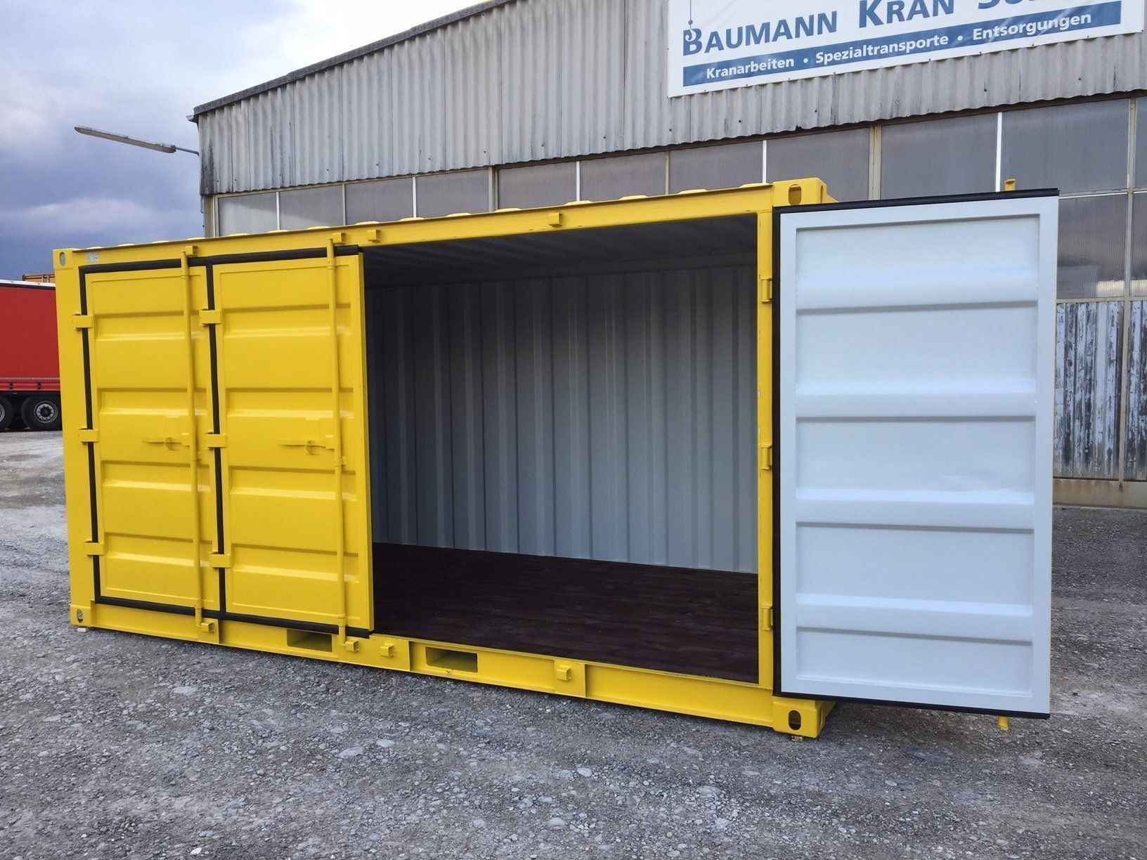 Contenitori edile: 15' Lagercontainer Open Side! – Nuovo (secondo la descrizione) da Kradolf venduto da BKSAG 2