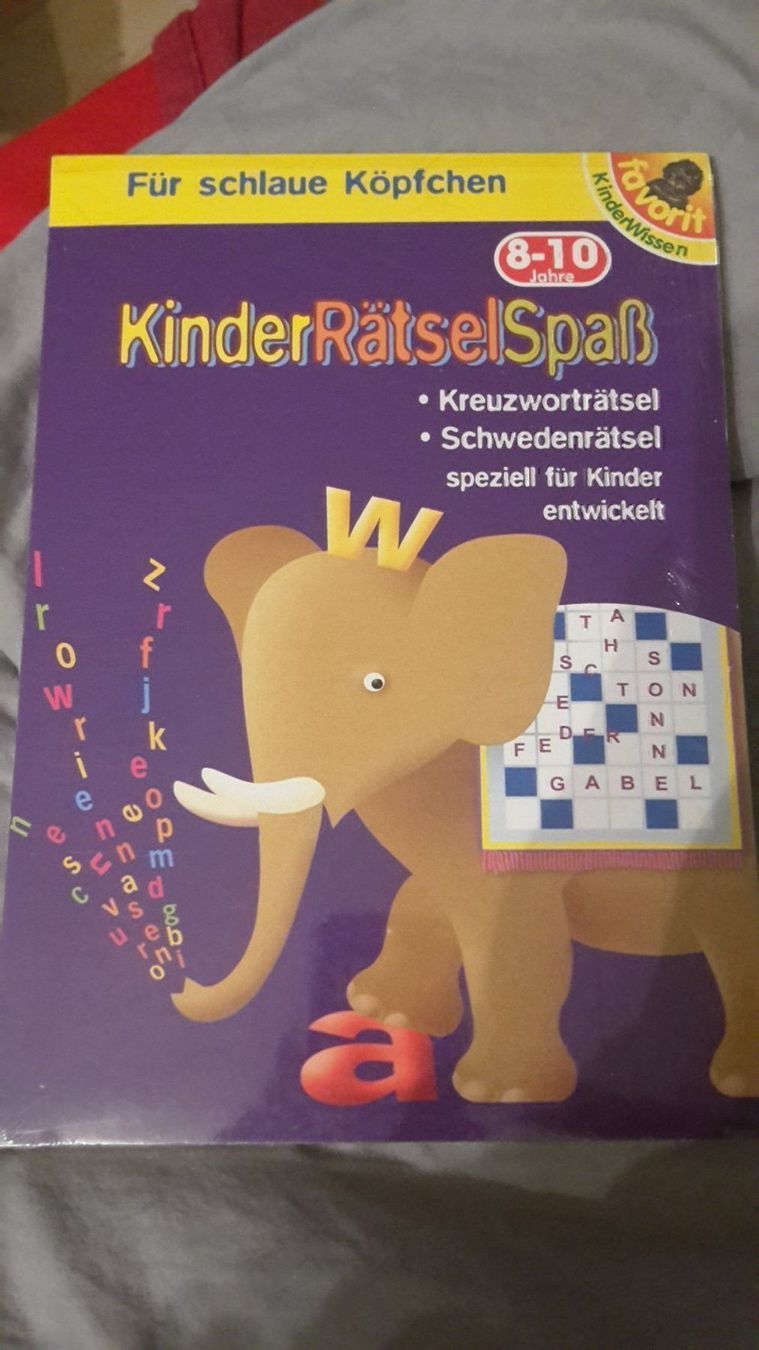 Libri: 2 Būcher Kinderraetselspass – Usato da Schwarzenburg venduto da Flamingo07