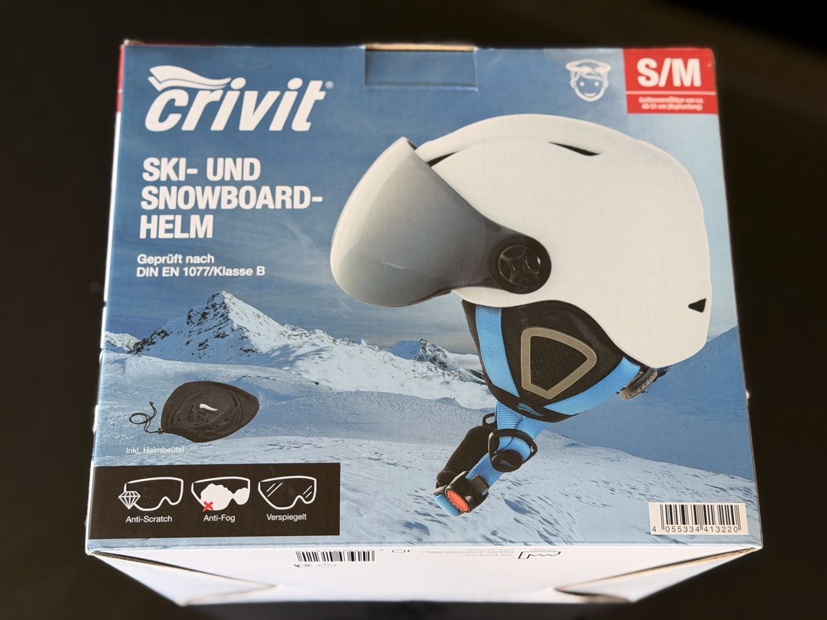 Helme: Ski- und Snowboardhelm mit Visier – Gebraucht aus Zürich von Gadgets2020 2