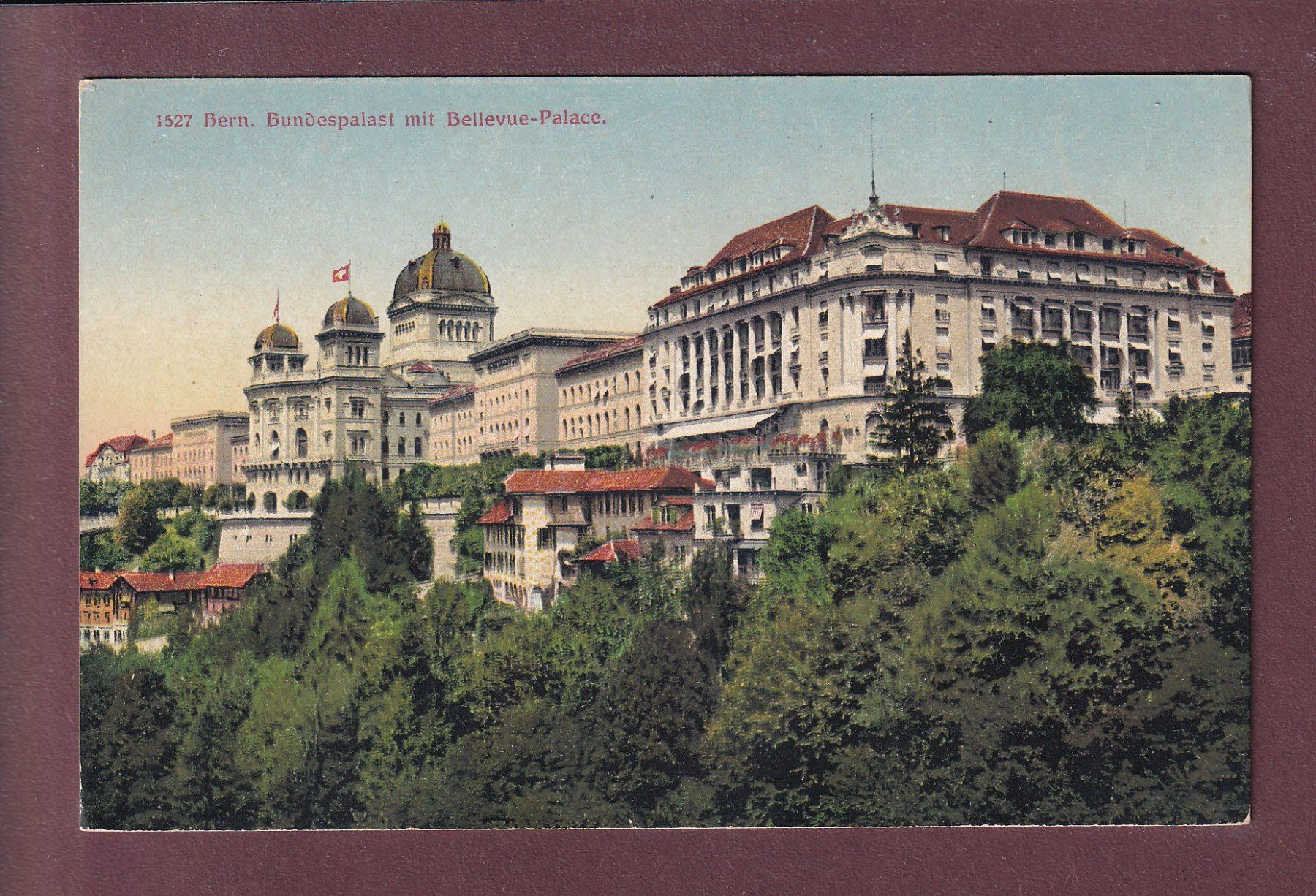 Cartes postales: BERN - Bellevue-Palace - Bundespalast – D'occasion à Pully par nicecards