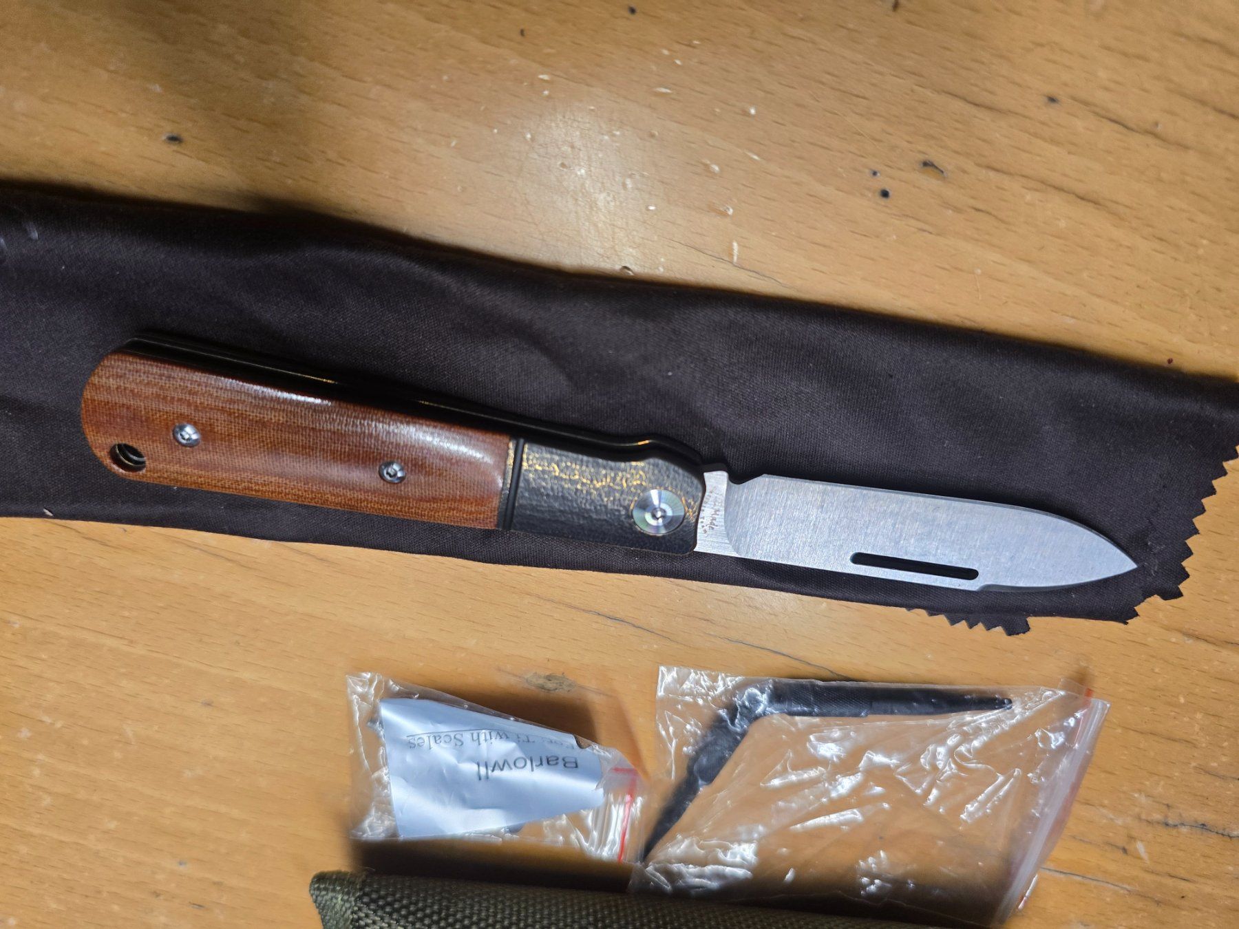Couteaux de poche: JE Made Barlow M390 – Neuf (Voir description) à Ettingen par 1025andreas 2