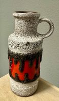 Alte Fat Lava Keramik Vase Scheurich 20 cm - 60er Jahre