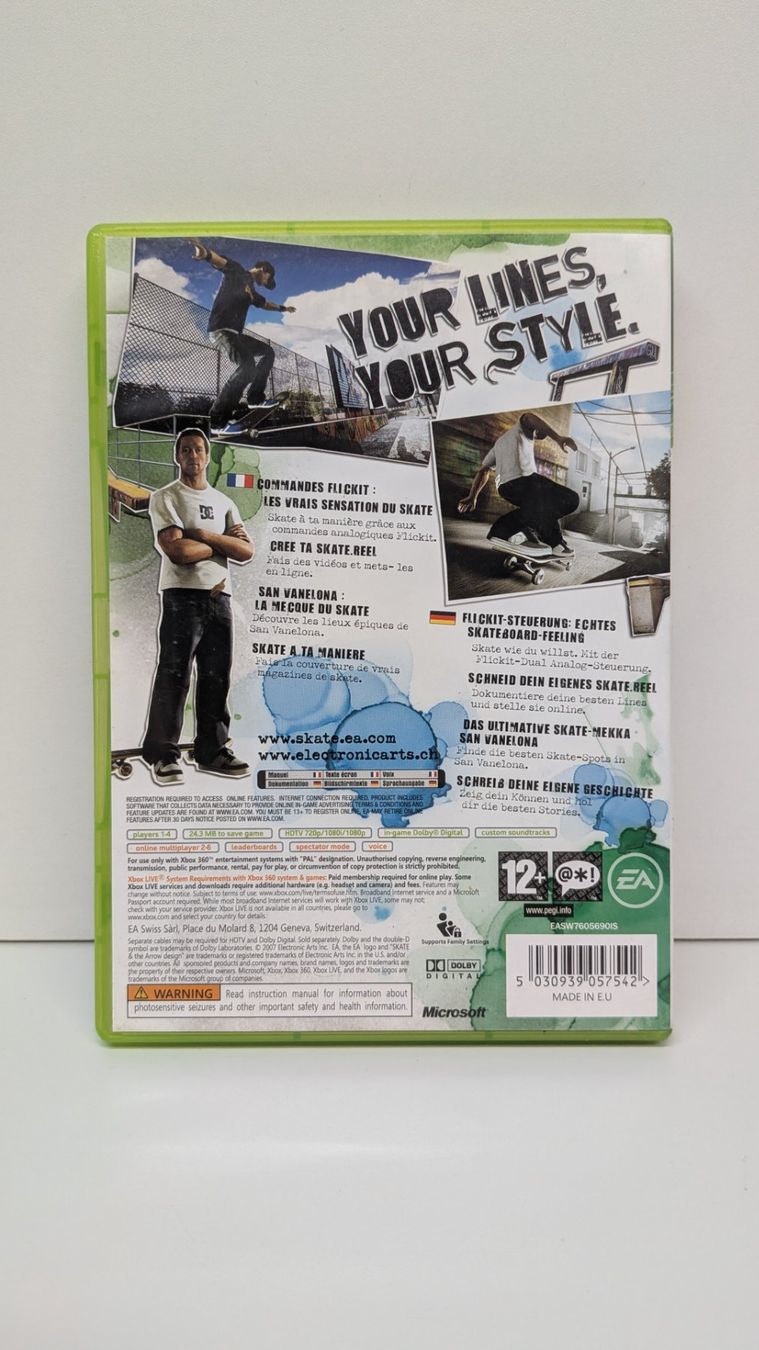 Spiele: Skate. - Xbox 360 – Gebraucht aus Menziken von mame18 2
