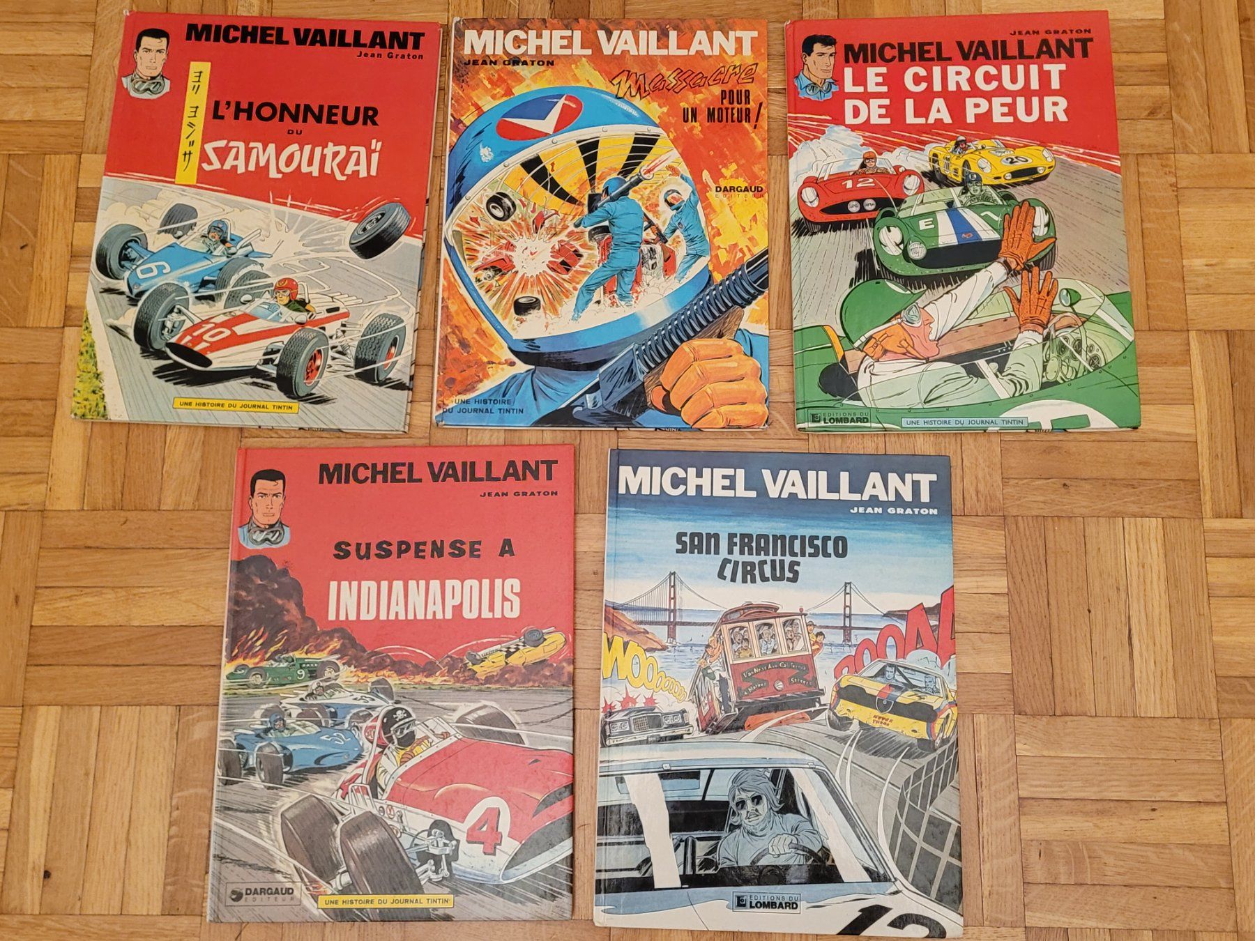 Comics: 5 x  BD MICHEL VAILLANT – Gebraucht aus La Tour-de-Peilz von estelle69