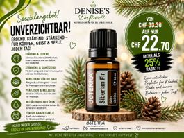 dōTERRA SIBERIAN FIR 15ml ätherisches Öl - Ausverkauf!!!!!!!