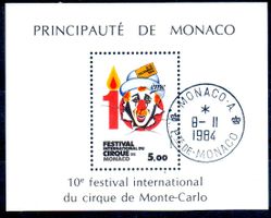 MONACO 10° FESTIVAL INT. DU CIRQUE DE MONTE-CARLO 1984 -MO24