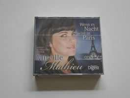 CD Mireille Mathieu - Wenn es Nacht wird in Paris (4CDs) NEU