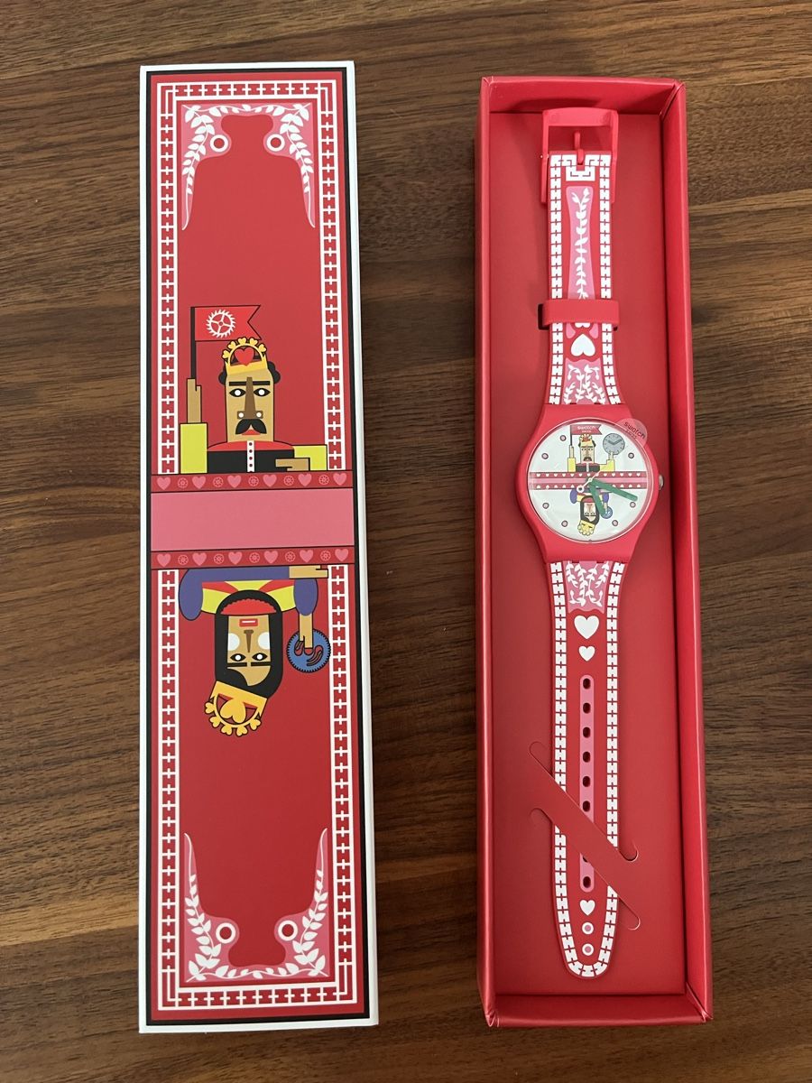 Swatch Orologi: SWATCH Aktionärsuhr 2022 – Nuovo e nell'imballaggio originale da Muri AG venduto da Gurkensalat-3.14 1