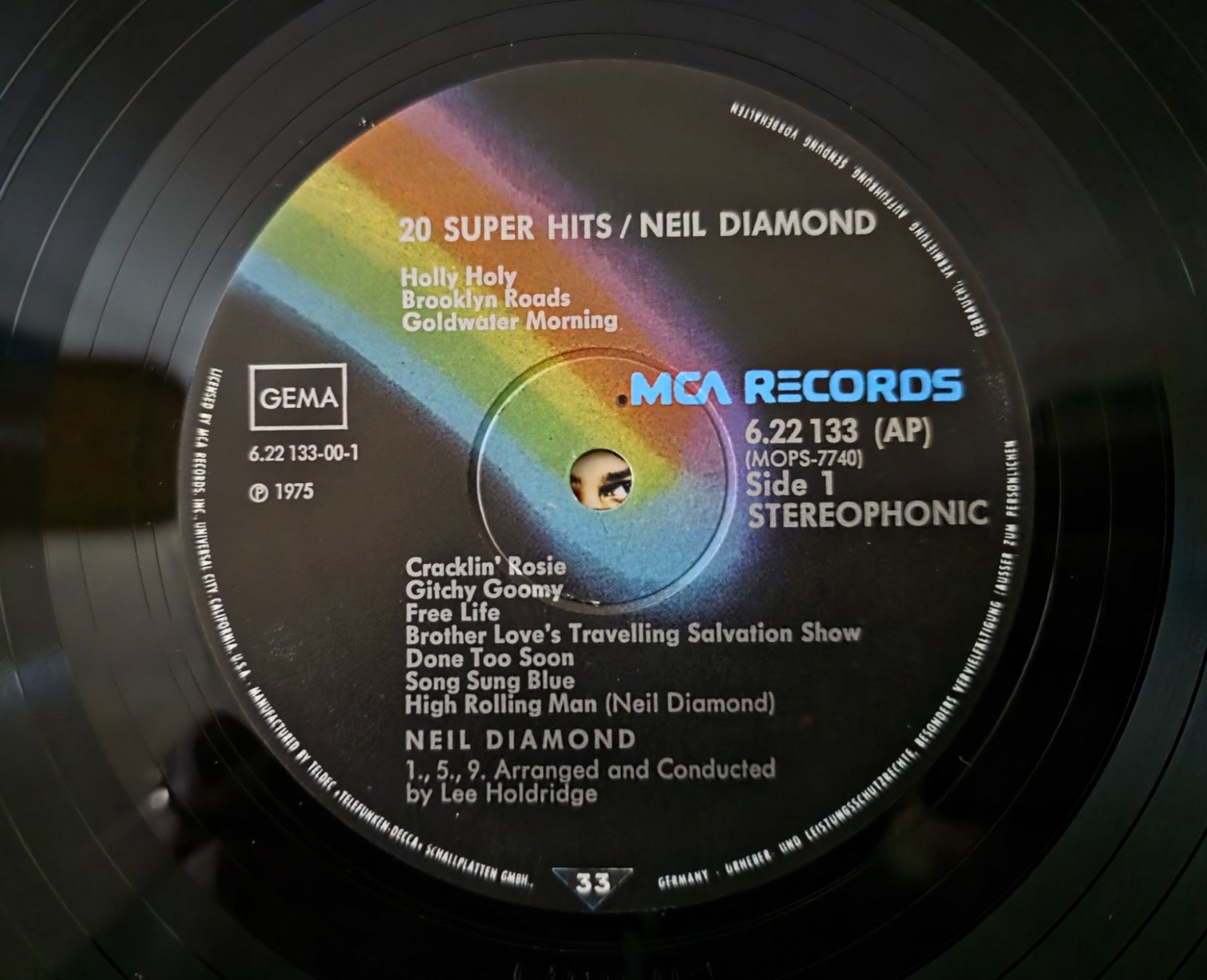 Dischi in vinile: Neil Diamond LP – 20 Super Hits – Usato da Root venduto da atelier22 2