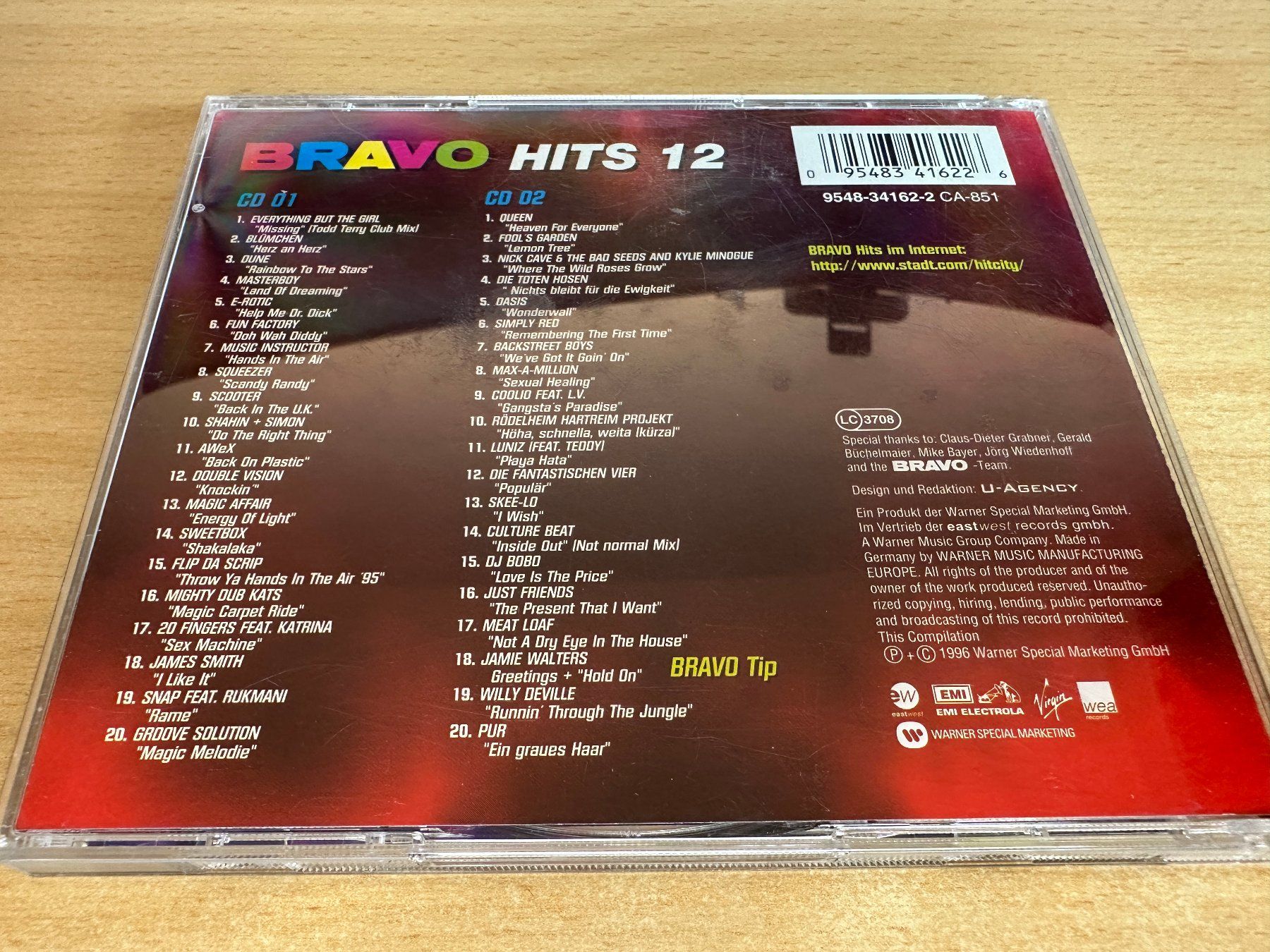 CD: Various – Bravo Hits 12 - 2 CD – Usato da Rikon im Tösstal venduto da Alpenmutz 1