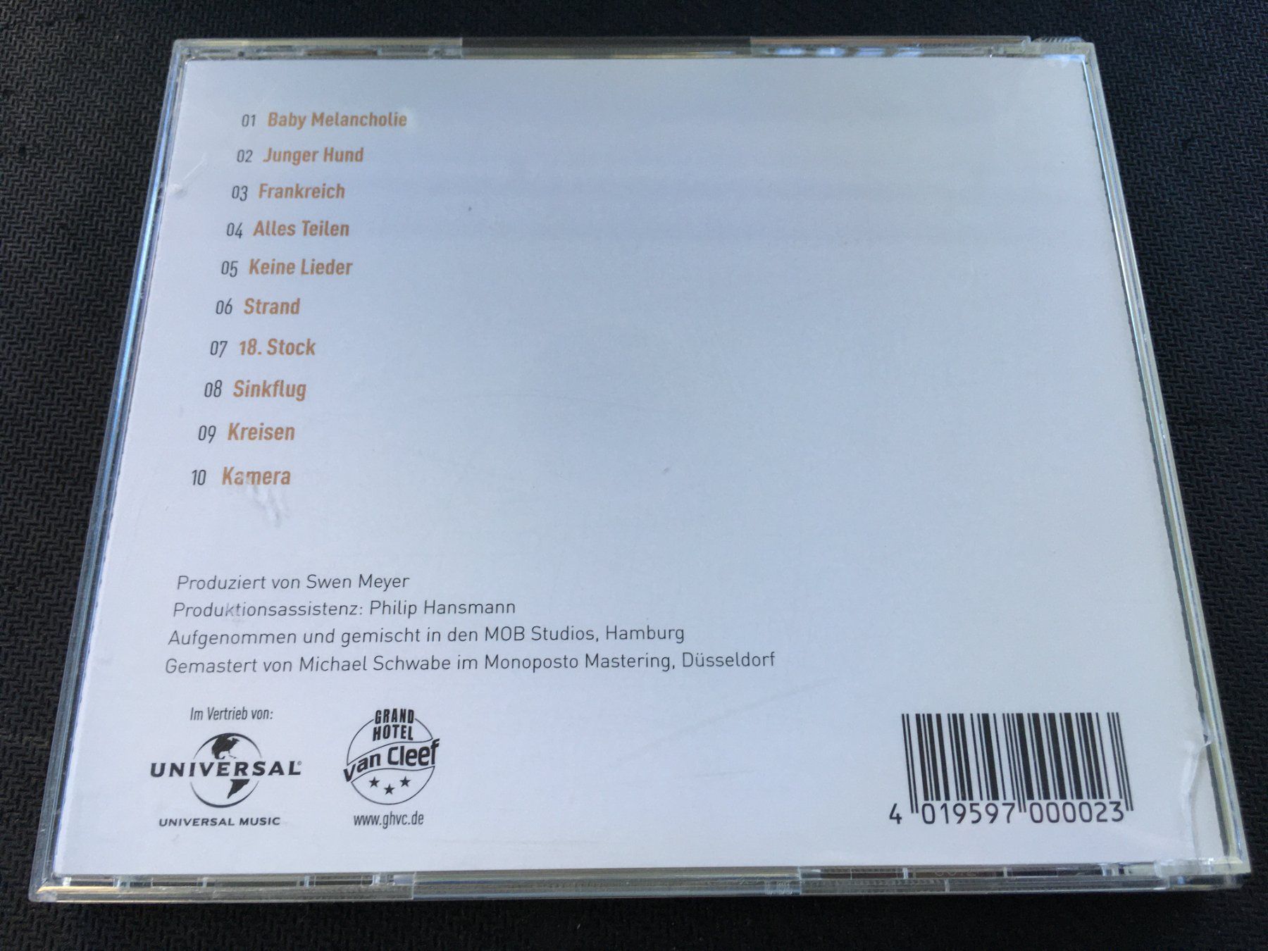CD: Hansen Band - Keine Lieder über Liebe -CD- – Usato da St.Gallen venduto da MedienJoe 2