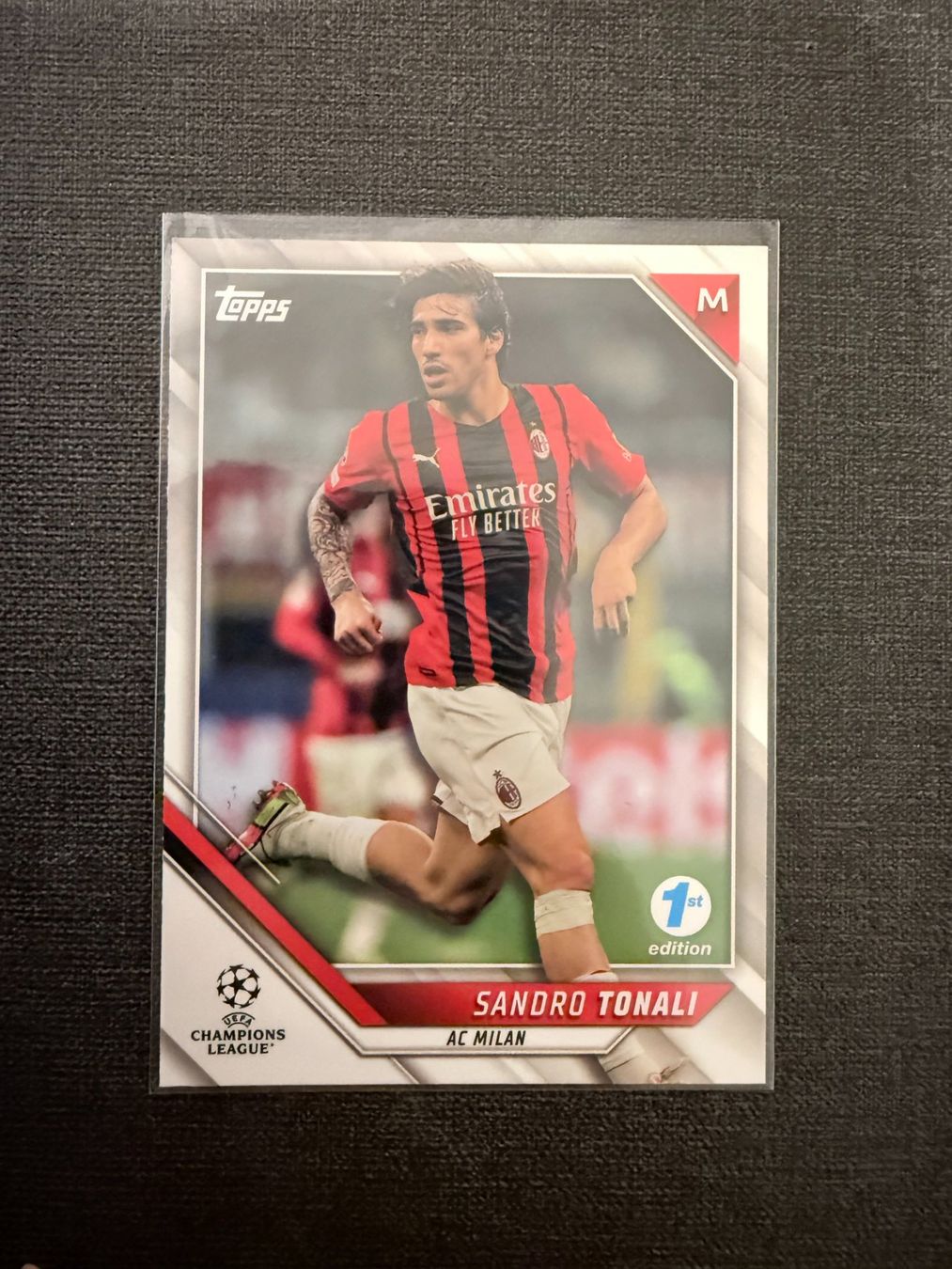 Topps Carte collezionabili: Topps Sandro Tonali AC Milan – Usato da Burgdorf venduto da Sports_Cards_3400