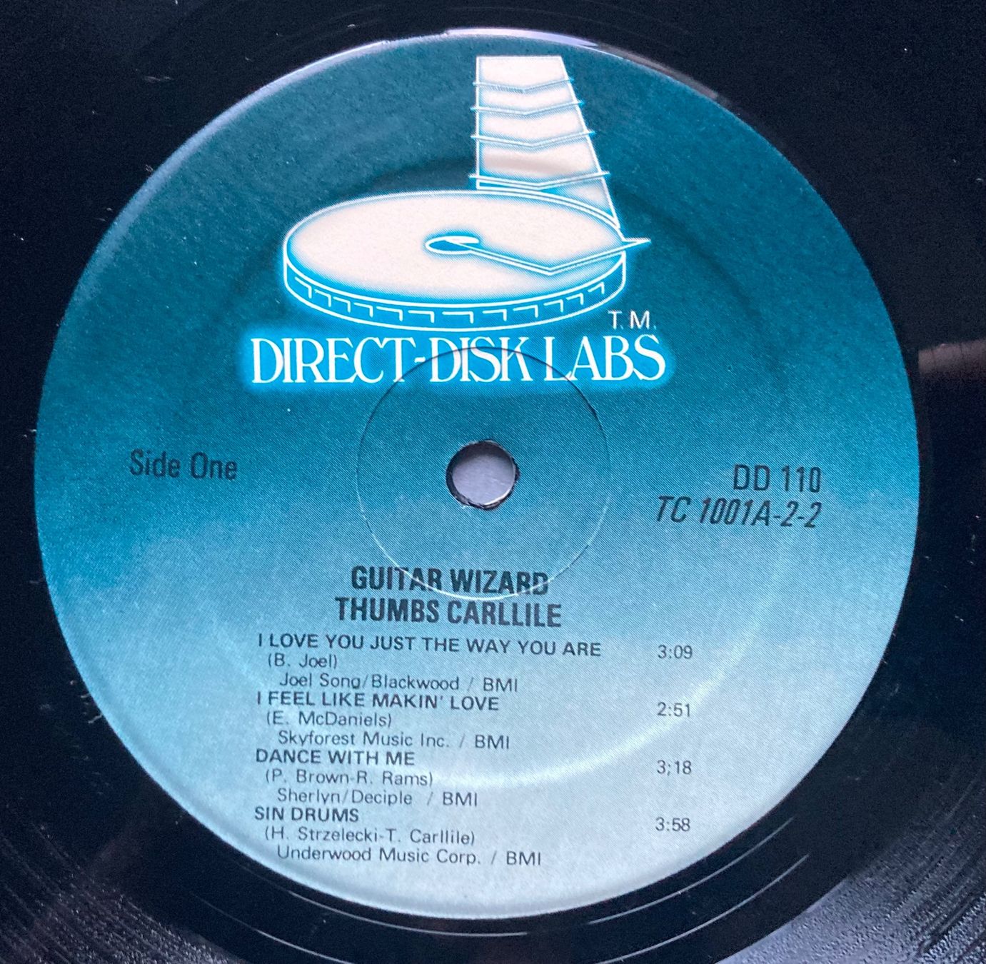 Schallplatten: THUMBS CARLLILE - GUITAR WIZARD – Gebraucht aus Poliez-Pittet von Newtown-Records 3