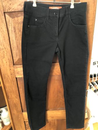 Damen Jeans Zerres Sensational schwarz gebraucht