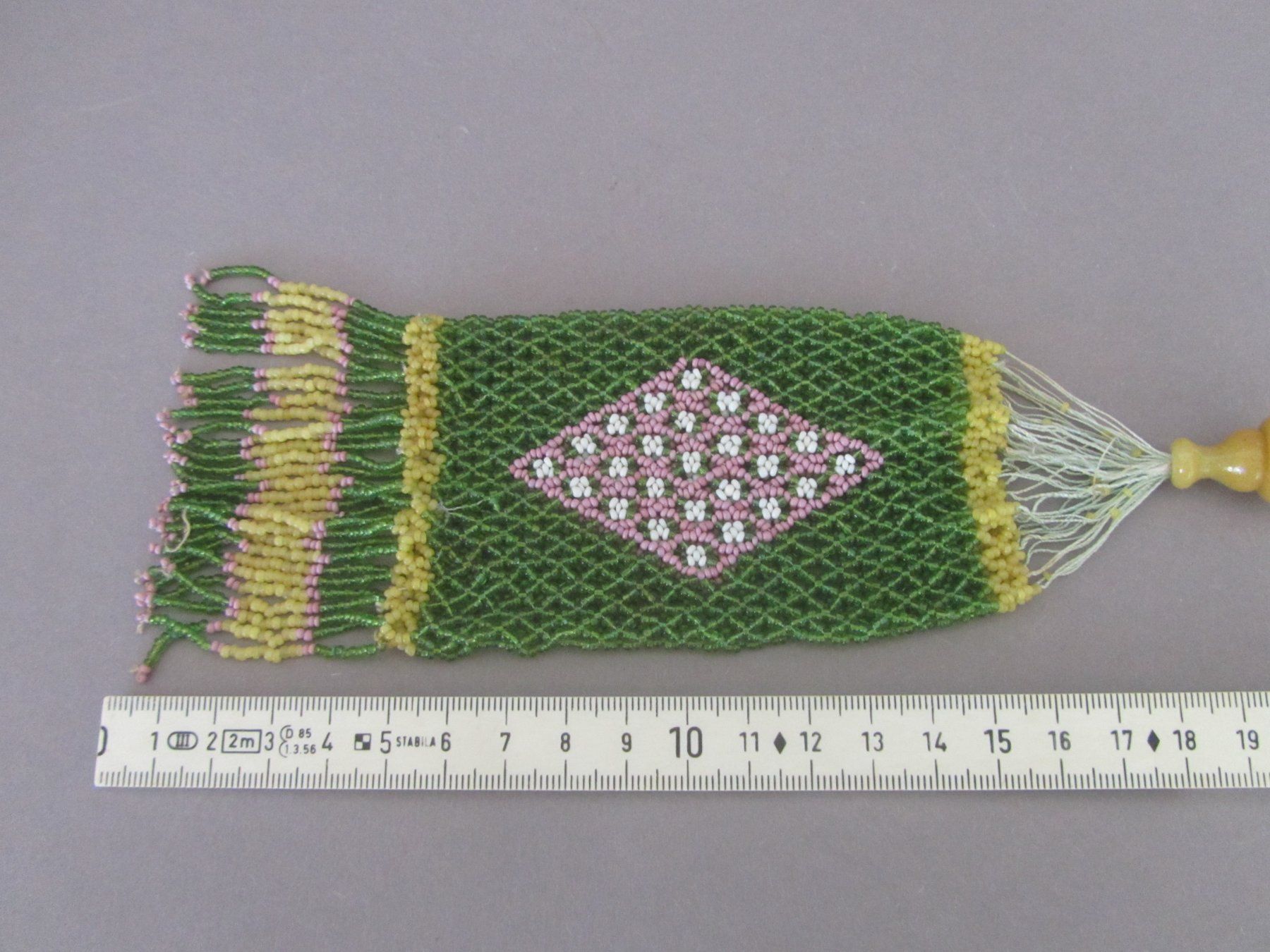 Borse: Vintage Perlbeutel mit Blumenmuster – Usato da Seengen venduto da mikelele 5