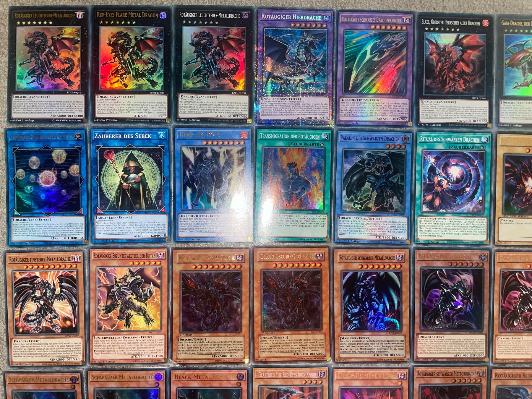 Yugioh Carte collezionabili: YuGiOh Rotäugiger schwarzer Drache Deck! – Nuovo (secondo la descrizione) da Altstätten SG venduto da ChangeMaker 1