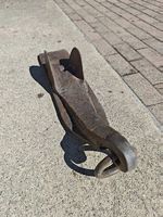 Bremsschuh für alten Wagen  massiv Stahl
