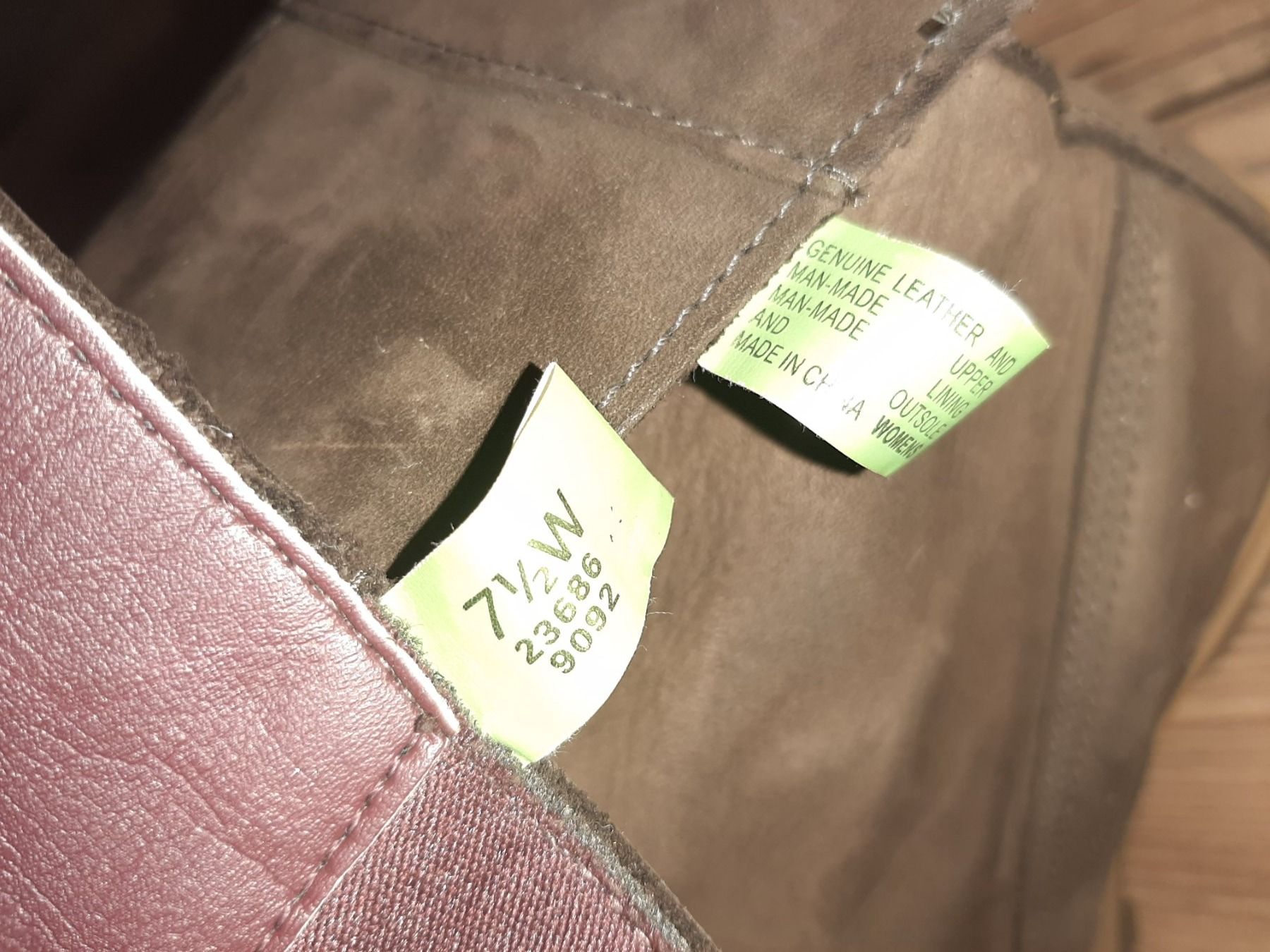 Timberland Scarpe da donna: Stiefel Timberland. Genuine Leather. Grösse 38.5 – Usato da Hondrich venduto da majululu71 5