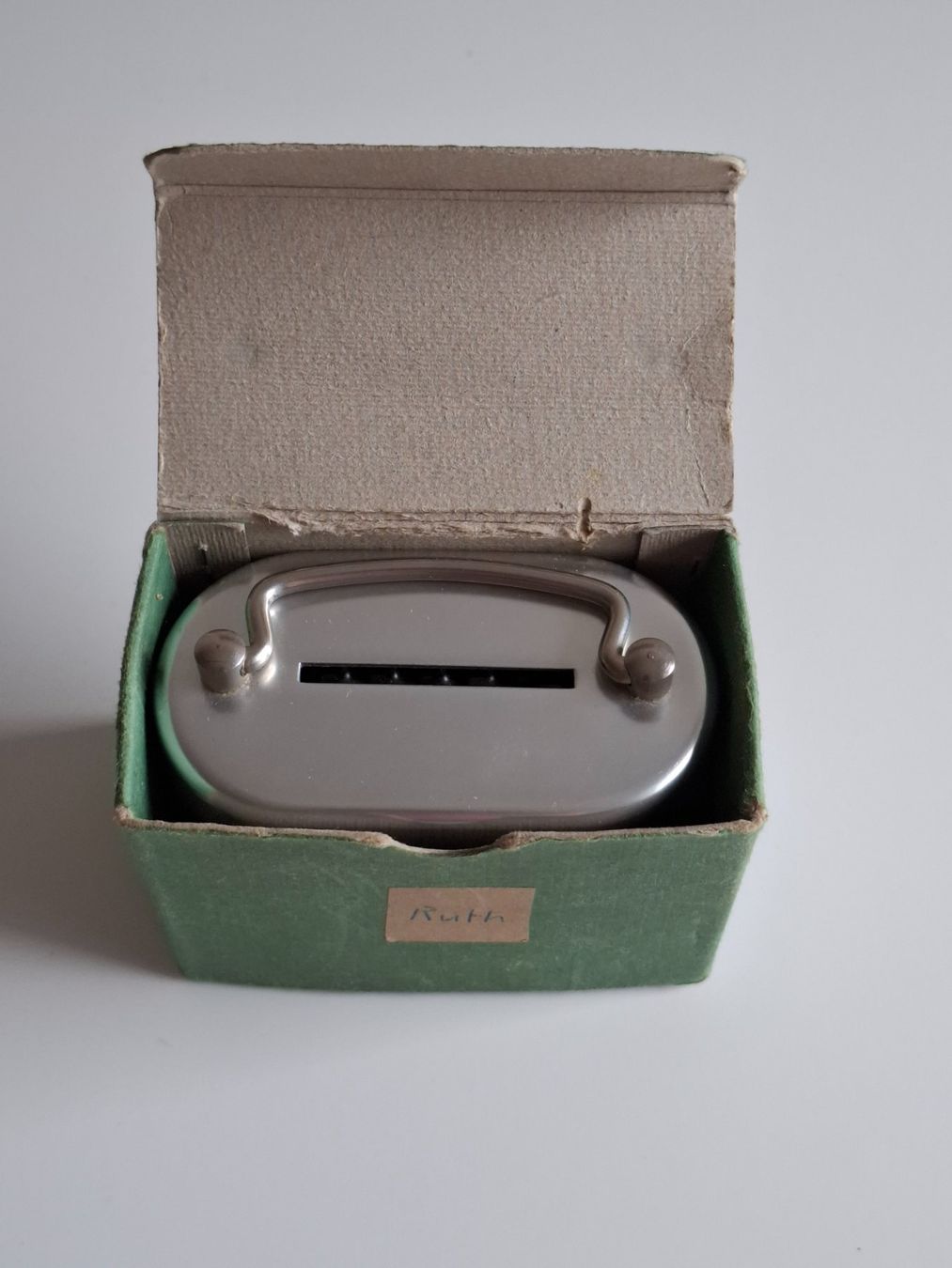 Salvadanai: Vintage Sparkässeli Darlehenskasse MELS. – Usato da Schaffhausen venduto da R_Muzh 1