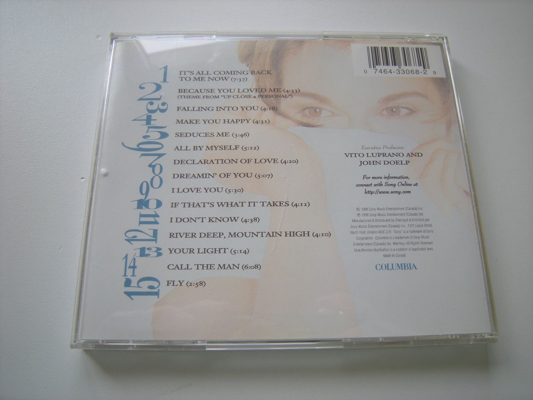 CDs: CELINE DION - Falling into you – Gebraucht aus Basel von Ceebee62 1