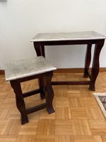 Zwei Beistelltische im orientalischen Stil