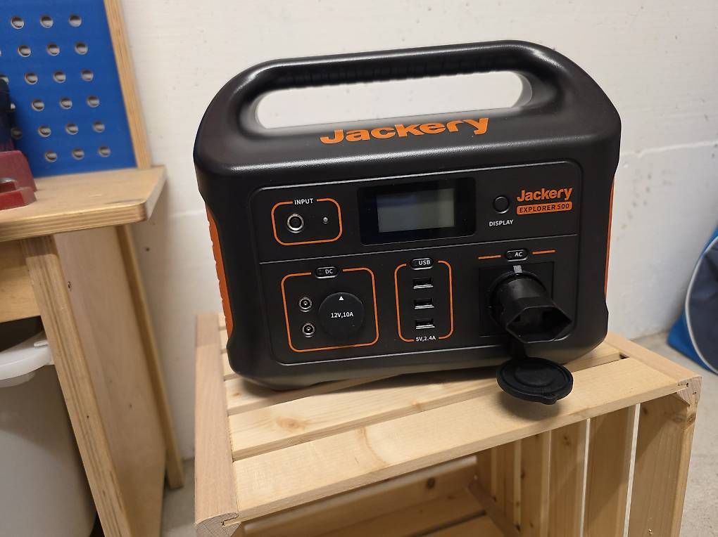 Batterie: Batterie Externe Jackery explorer 500 – Usato da Ollon VD venduto da joc_kc8b