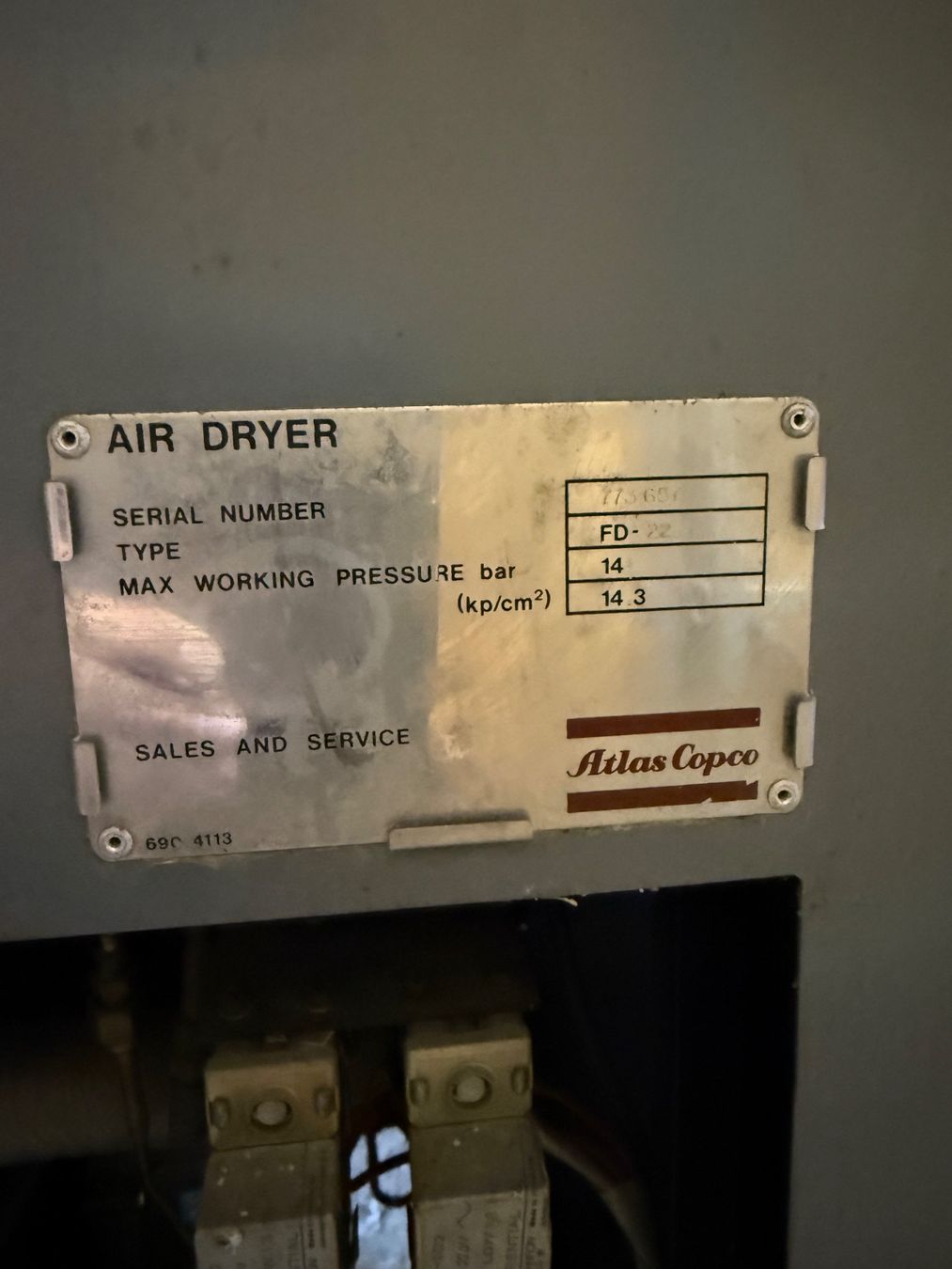 Atlas Copco Tutte le macchine: Atlas Copco FD 22 Kältetrockner – Usato da Bretzwil venduto da neuguinea 3