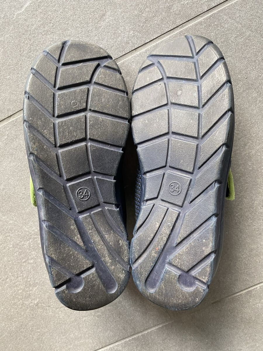 Dosenbach Scarpe per ragazzi: Finken Grösse 34 blau-grün – Usato da Niederglatt ZH venduto da Gitta 2