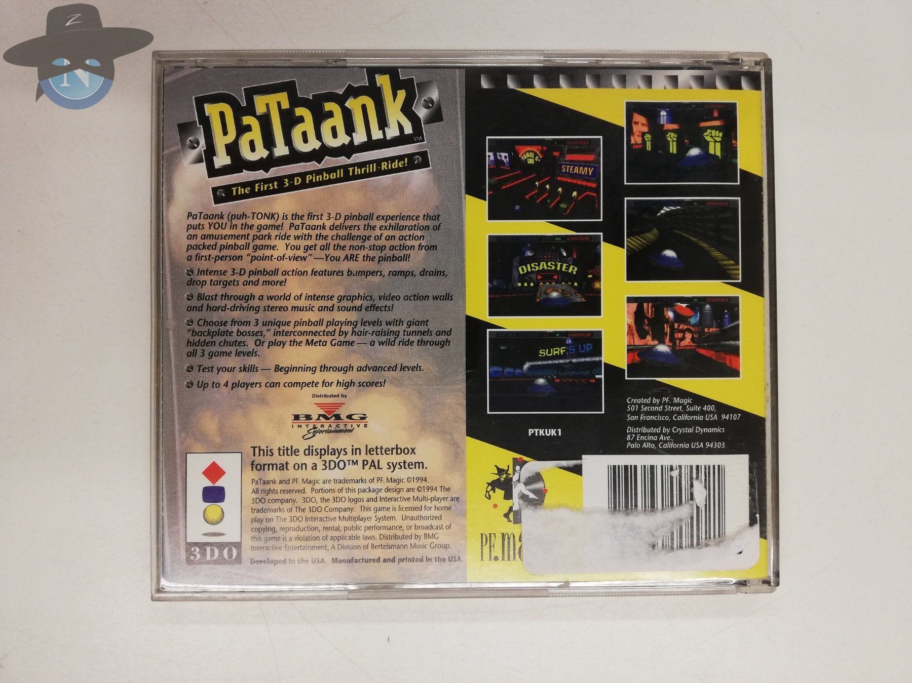 Giochi: Pataank 3D Pinball / Panasonic 3DO – Usato da St. Gallen venduto da zorro_dc 1