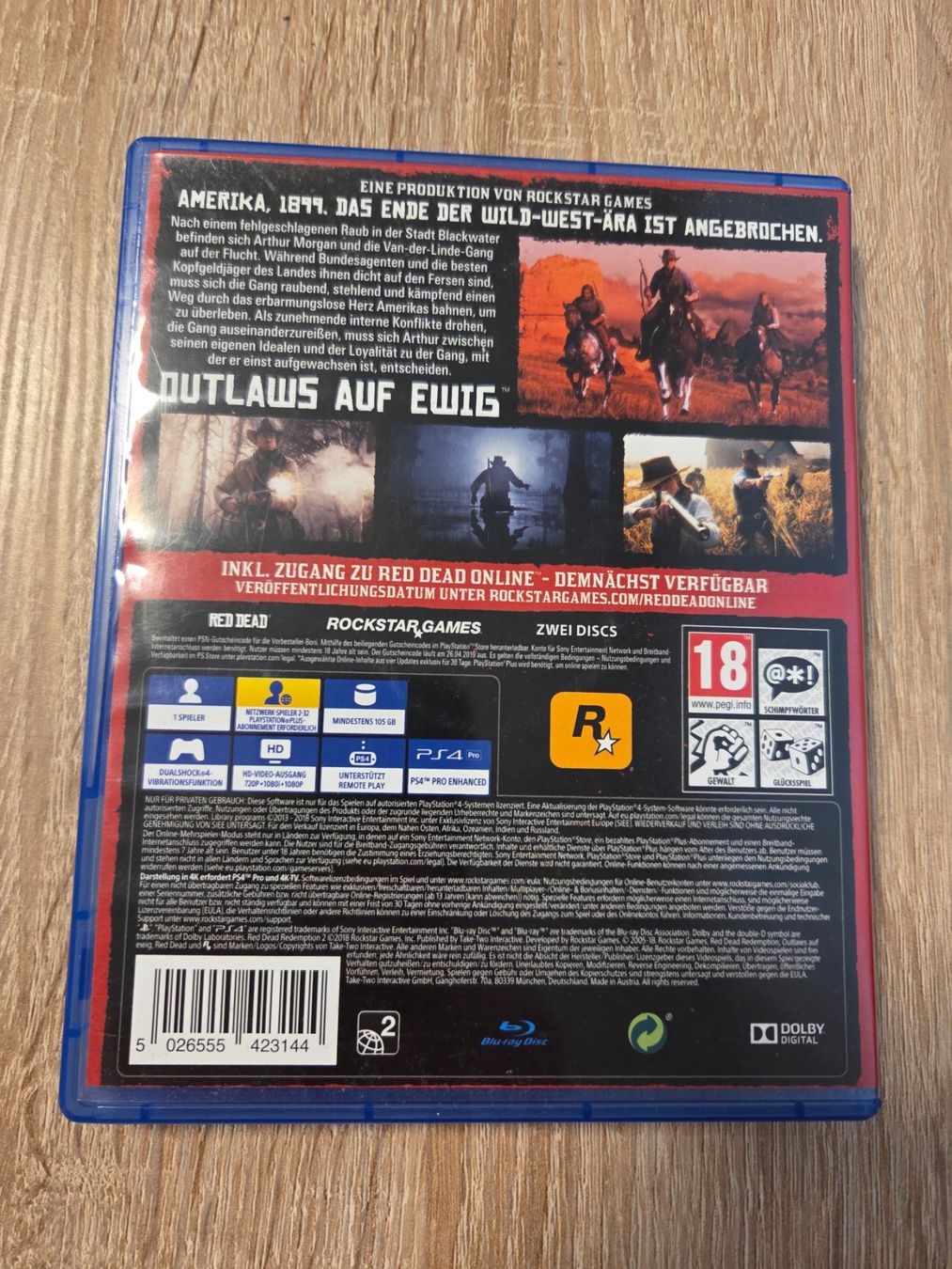 Giochi: PS4 Red Dead Redemption 2 Spiel gute Zustand – Usato da Oftringen venduto da Black_Nymeria 1
