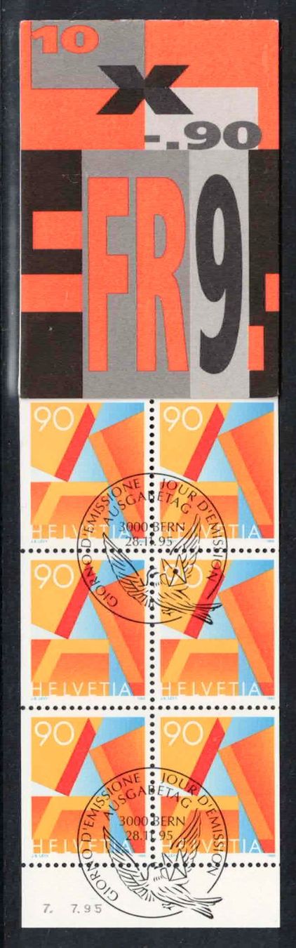 Tutti i francobolli: 1995 Markenheft 0-97 "A-Post" mit Druckdatum im Bogenrand ! – Nuovo (secondo la descrizione) da Nuglar venduto da Stamp88
