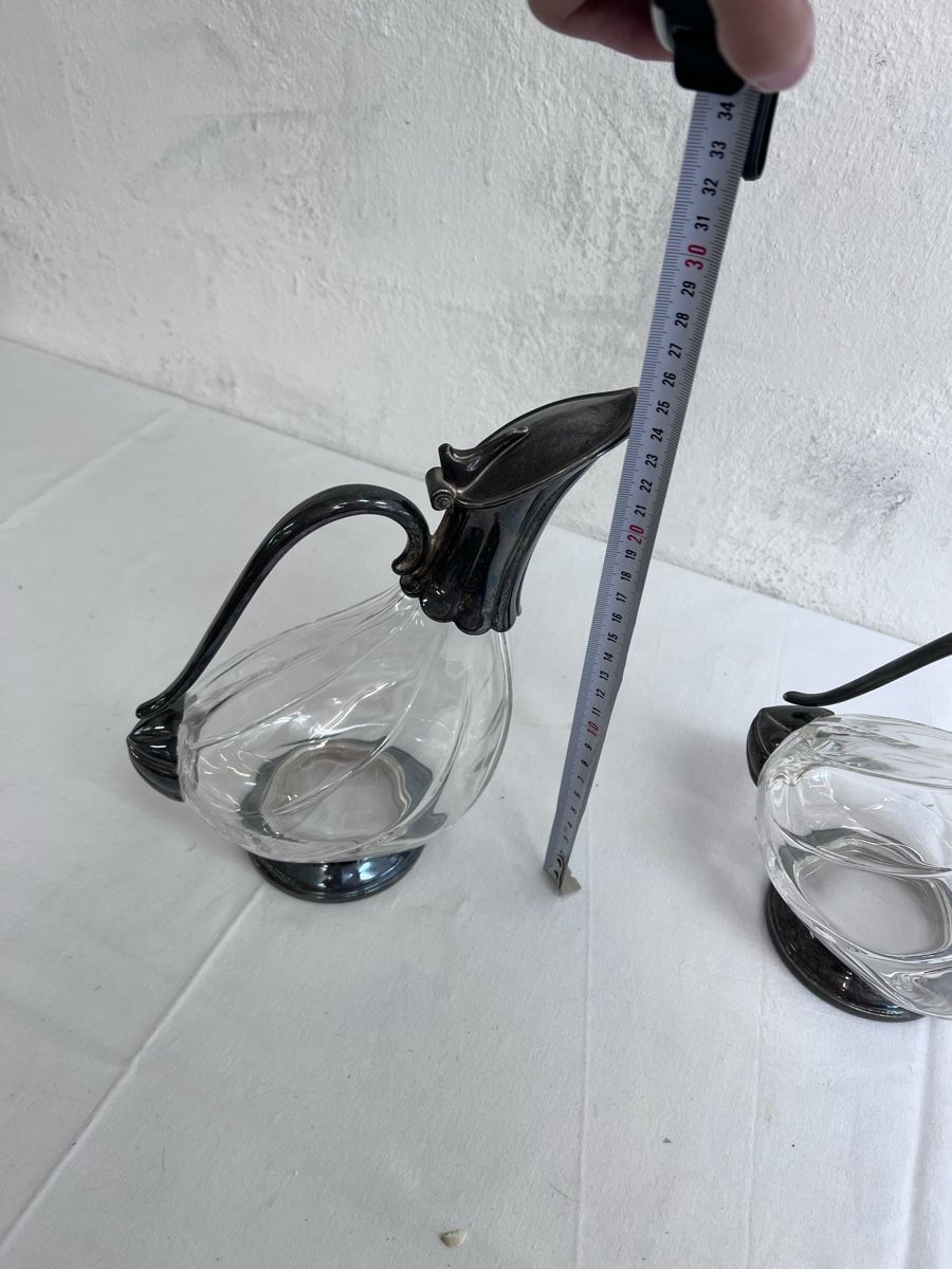 Caraffe: Versilberter Entenkaraffe , 2 stk (33) – Usato da Glattfelden venduto da brockischweiz 6