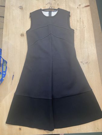 Jil Sander Navy Kleid Vintage 90er schwarz Grösse 38