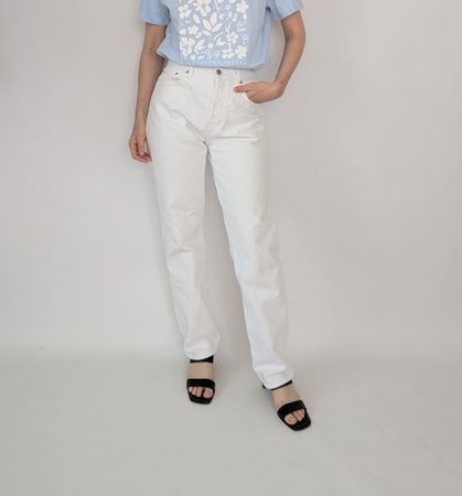 Zara Jeans weiss Grösse 40 gute Erhaltung