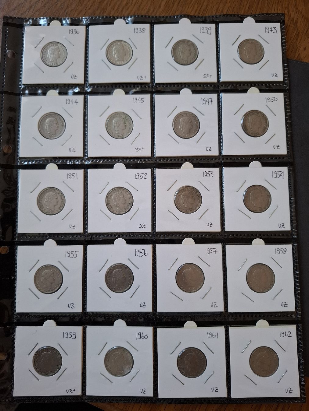Tutti le monete: 20 Rappen Sammlung nr.47 – Usato da Hunzenschwil venduto da Hardrock6 2