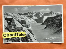 Alte Ansichtskarte Jungfraujoch 1934