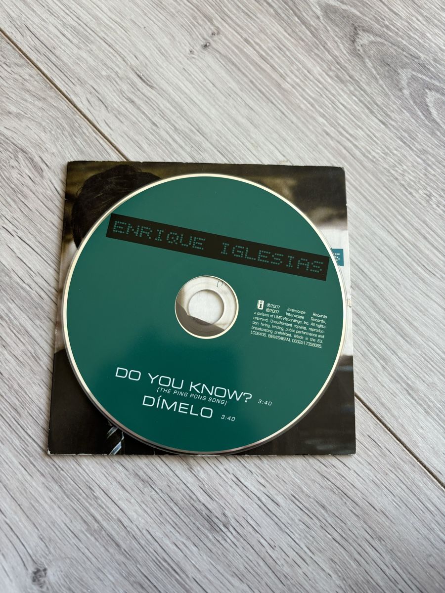 CD: Enrique Iglesias Do you know? CD – Usato da Aarberg venduto da gocardz.shop 2