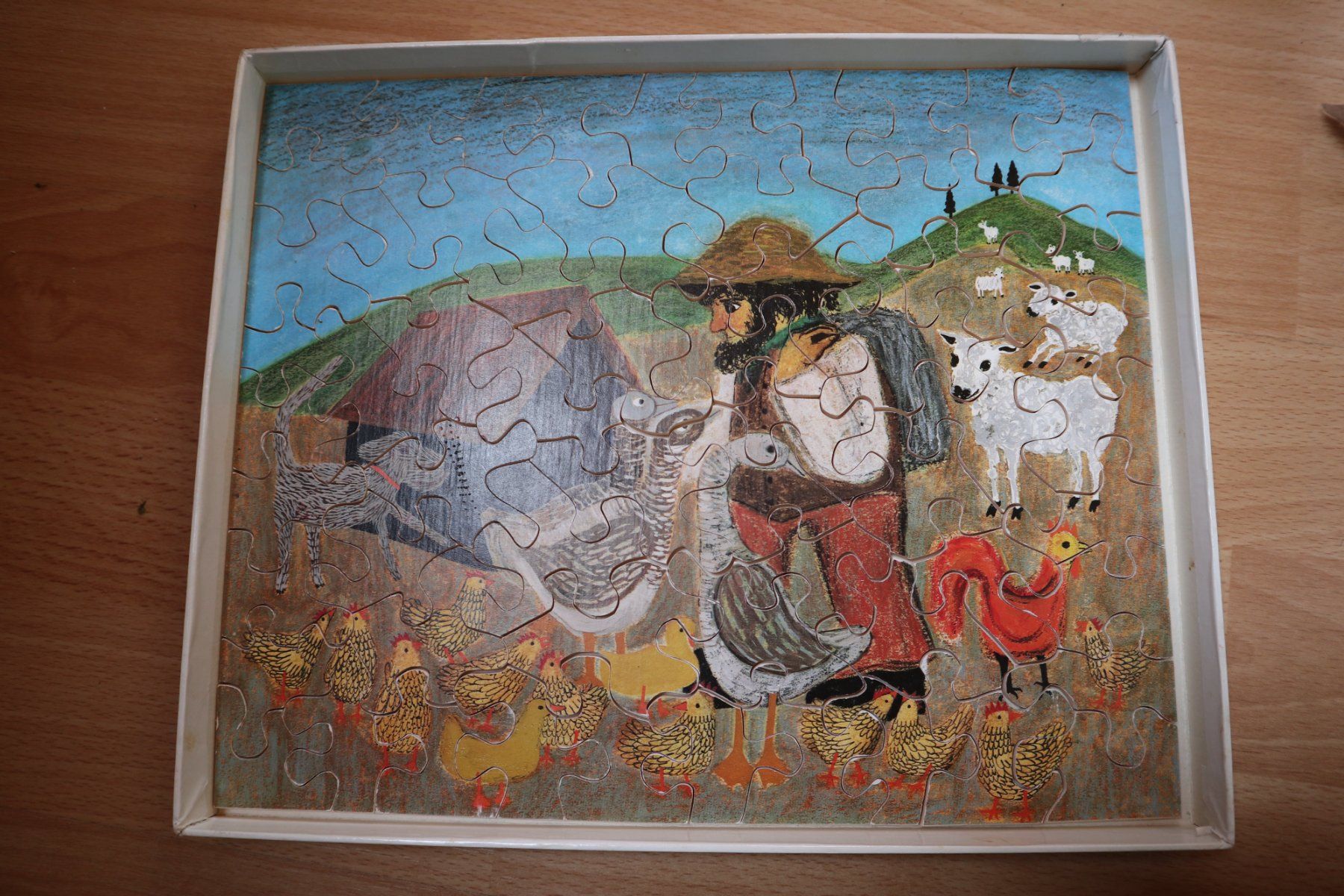 Penelope Puzzles: Kinder Puzzle Sammlung, Vintage Holzpuzzle – Gebraucht aus Brienz BE von dsnoemli 1