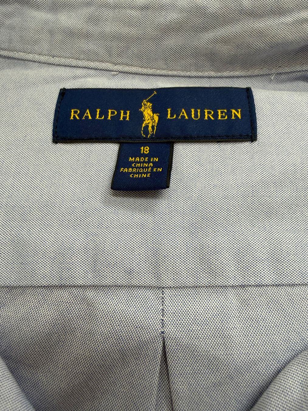Ralph Lauren Camicie, T-shirt & Polo: Ralph Lauren Hemd, hellblau, Grösse 18Y – Usato da Uitikon Waldegg venduto da SanjaR 2
