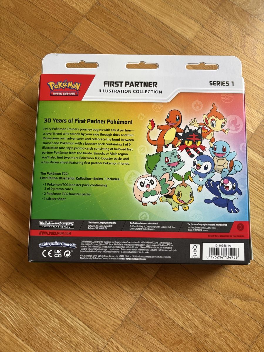 Pokémon Sammelbilder & Trading cards: Pokemon First Partner Illustration Collection EN 1,2,3 – Neu (gemäss Beschreibung) aus Zürich von ChampShirts 4